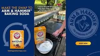 How to Clean Your Outdoor Griddle with ARM & HAMMER&trade; Baking Soda