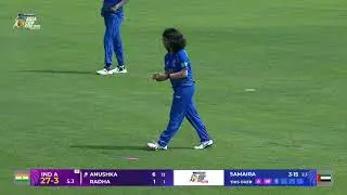 Anushka Sharma steadies the ship! | DP World Women's Asia Cup Rising Stars 2026