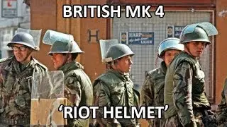 British Mk 4 Anti-Riot Helmet