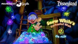 SNOW WHITE'S ENCHANTED WISH - On Ride - Anaheim