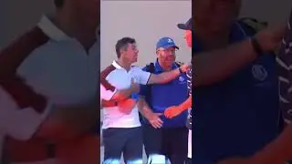 Rory and Joe LaCava heated #rydercup #europe #usa #rorymcilroy #goeurope #golf #golfing #teameurope