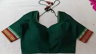 princess cut blouse sewing tips || back hook with pipin हिन्दी में!