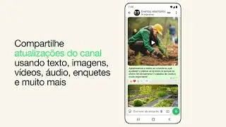 Como criar um canal do WhatsApp Channel | WhatsApp