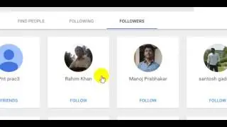 How to see followers in Google plus