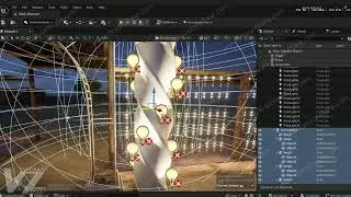 Back Entrance Event Gate in Unreal Engine by VibrantZone #vibrantzone #animationstudio #unrealengine