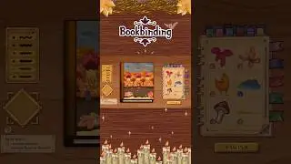 You're an artist and you found a game where you can use your art as a bookbinder...🪄📚