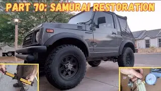 Suzuki Samurai Restoration Part 70, Redneck Fix Win or Fail? Jimny Sierra SJ410 SJ413