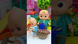 Satisfying With Unboxing Doll Park Set Toys, ASMR Video #shorts
