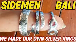 We Made Our Own Silver Rings – Who Did It Best? Sidemen, Bali silver workshop