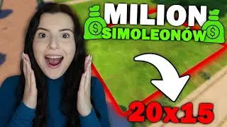 DOM ZA MILION NA NAJMNIEJSZEJ PARCELI W THE SIMS 4!