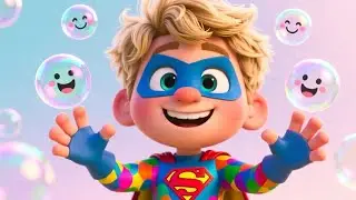 Clean Hands Superhero Song | Fun Kids Song, Learn Hygiene & Nursery Rhymes 🧼🦸&zwj;♀️🎶
