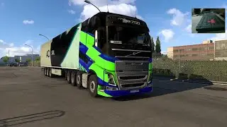 ETS2 | MILAN to ZURICH | FRESH FISH DELIVERY