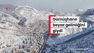 Gümüşhane'de Kar Şöleni: Süleymaniye ve Kuşakkaya Beyazlar İçinde!