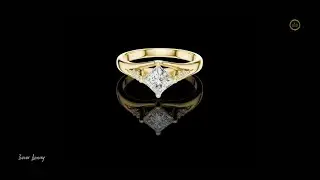 Unique Princess Diamond Ring#ring #ivevar #usa #viral #youtube