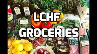 🇬🇧 LCHF grocery shopping!