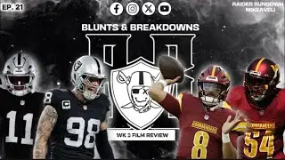 #Raiders Vs. Commanders Game Recap & Film Study|Blunts & Breakdowns