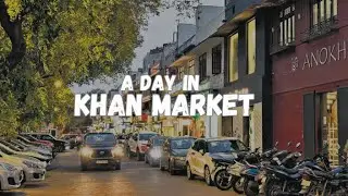 KHAN MARKET | DELHI'S MOST LUXURIOUS MARKET | BIG CHILL CAFE REVIEW #travel #food