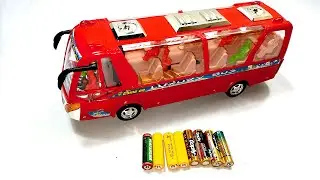 Unboxing and testing toy Bus