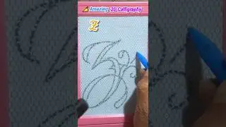 Z Lettering Challenge in 20 Seconds!🔥| Draw with Tanmoy