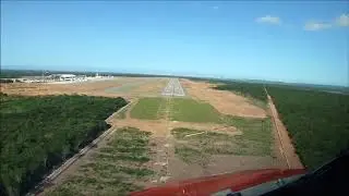 espetacular airbus 319 primeiro pouso no aeroporto de sao goncalo dos amarantes rgn