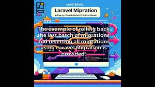 Mastering Laravel Migration: A Step-By-Step Guide To Php Artisan Migrate || PHP || Laravel