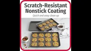 🔥 GoodCook Nonstick Baking Sheet Set Review  Carbon Steel Cookie Pans for Perfect Baking 3 Pack