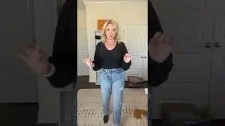 Perfect Straight Leg Jeans! #shorts #oldnavy #tryon #jeanstryon #fashionover50 #fashionover40