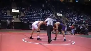 Kent Peterson vs Quinton Mincy 2013 OAC Junior High State (5th place) 209 lbs