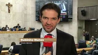 Vereador Rubinho Nunes (Uni&atilde;o Brasil) deseja boas festas