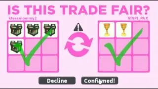 Trading NEON Karate Gorilla on Adopt Me! (Roblox)
