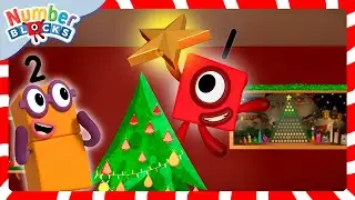 🎅 Joyeux Noël avec les Numberblocks! 🦌 | Apprends à Compter pour les Enfants | Dessins de Maths