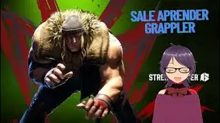 JacepsxVT Reacciona a Street fighter 6 ALEX trailer gameplay(sale aprender a jugar grappler )
