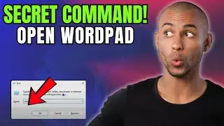 Secret RUN Command to Open Wordpad on Windows 10/11