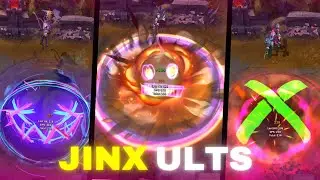 All Jinx Ults Spotlight | VFX & SFX | League of Legends