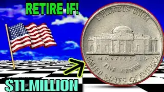 TOP 6 Valuable Five Cents Coins | 1964&ndash;1977 Jefferson Nickel | Rare US Coins Worth Money