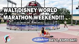 Disney World's Marathon Weekend!! Day 1: RunDisney Expo, exclusive merch, and the Dopey Challenge!