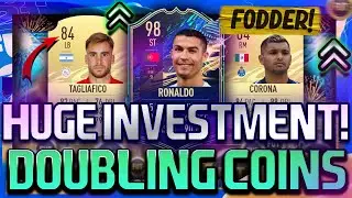 DOUBLE YOUR COINS ON FIFA 21! FODDER INVESTING! EASIEST WAY TO MAKE COINS ON FIFA 21 DURING TOTS!