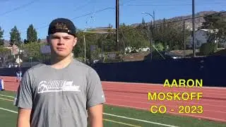 Rubio Long Snapping, Aaron Moskoff, October 2022