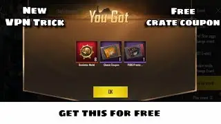 New VPN Trick | Free crate coupon | 100% working, you must try | G1 Gaming