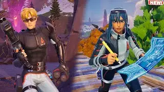 Fortnite Agent WEAVER / WEBB Season 4 Skins GAMEPLAY!