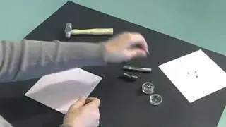 Scrapbook.TV - How to Use Hammer & Setting Tools to Set and Eyelet