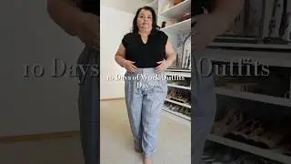 10 DAYS OF PLUS SIZE WORK OUTFITS - DAY 2 🖤🩶