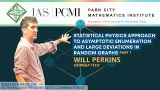 1 Statistical physics approach to asymptotic enumeration & large deviations in random graphs-Perkins