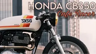 CAFE RACER | Honda CB350 “H’ness” Project by Fivex