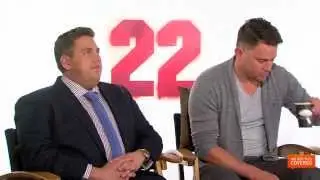 22 Jump Street Interview With Channing Tatum, Jonah Hill, Phil Lord and Chris Miller [HD]