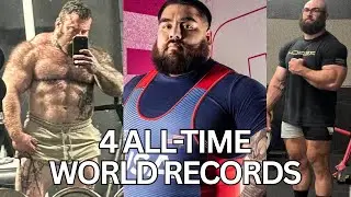 4 ALL TIME WORLD RECORDS in just 1 Weekend!?!? 