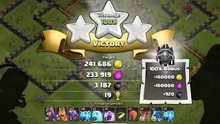 3 Star Any TH10 BASE with this ARMY 2020