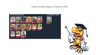How to make a Digimon TCG deck *The transforming bug way*