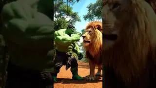 Hulk gaya sherni ke paas 🐅 #bollywood #song #ai #hulk #sad #story #gadar2 #mrbeast #viral