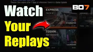 Как смотреть повторы в режиме &laquo;Театр&raquo; в COD Black Ops 7 (просмотр клипов)